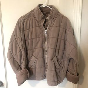 Free People Dolman Quilted Jacket